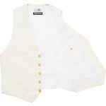 Supreme Supreme MM6 Maison Margiela Washed Cotton Suit Vest (SS24) - Cream