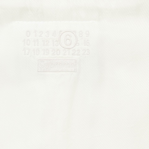 Supreme Supreme®/MM6 Maison Margiela Washed Cotton Suit Vest - Cream