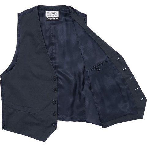 Supreme®/MM6 Maison Margiela Washed Cotton Suit Vest - Supreme