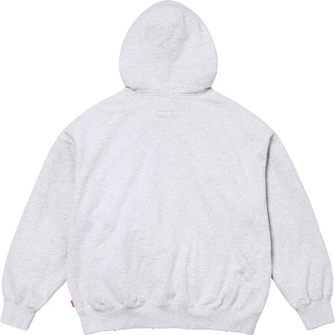 Supreme Supreme®/MM6 Maison Margiela Zip Up Hooded Sweatshirt - Ash Grey