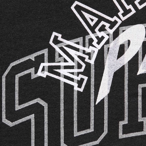 Supreme Supreme®/MM6 Maison Margiela Zip Up Hooded Sweatshirt - Black