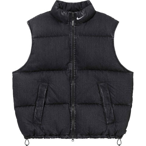 Supreme®/Nike® Denim Puffer Vest - Supreme