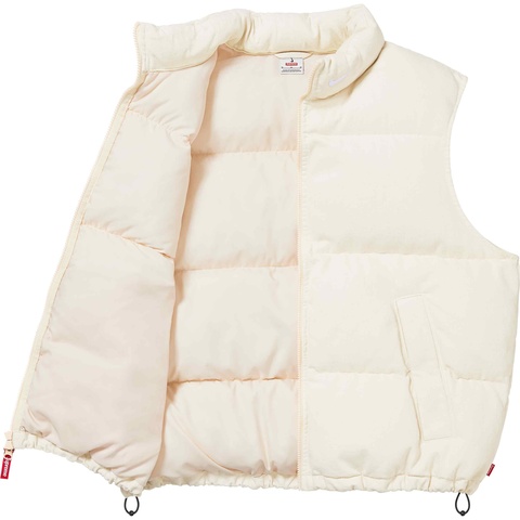 Supreme Supreme®/Nike® Denim Puffer Vest - Natural