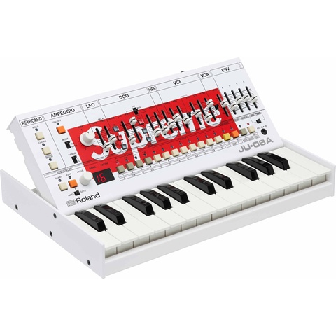 Supreme®/Roland® JU-06A Synthesizer Supreme Roland JU-06A Synthesizer White -UNOPENED- Trusted Seller