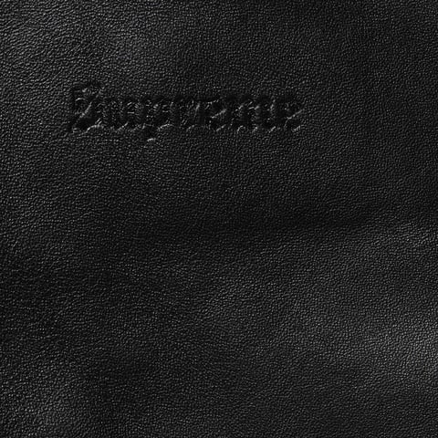 Supreme Supreme®/Schott® Hooded Leather Bomber Jacket - Black