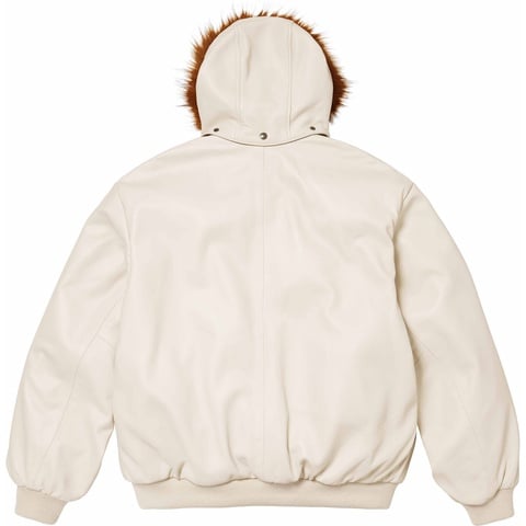 Supreme®/Schott® Hooded Leather Bomber Jacket - Supreme