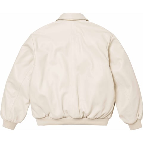 Supreme Supreme®/Schott® Hooded Leather Bomber Jacket - Stone