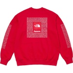 Supreme Supreme The North Face Crewneck (SS24) - Red