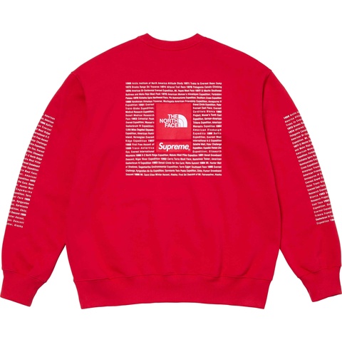 Supreme Supreme®/The North Face® Crewneck - Red