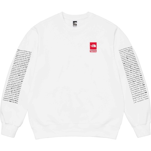Supreme Supreme®/The North Face® Crewneck - White