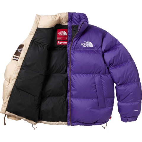 ジャケット・アウター Supreme The North Face Split Nuptse S Supreme x The North Face Split Nuptse Jacket 