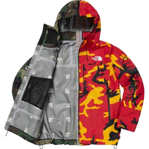 Supreme®/The North Face® Split Taped Seam Shell Jacket - Supreme