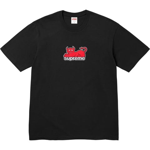 Supreme Supreme/Toy Machine Devil Cat Tee - Black