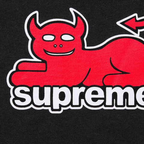 Supreme/Toy Machine Devil Cat Tee - Supreme