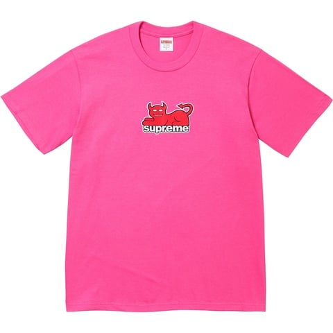 Supreme Supreme/Toy Machine Devil Cat Tee - Fuchsia