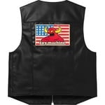 Supreme Supreme Toy Machine Faux Leather Vest (SS24) - Black