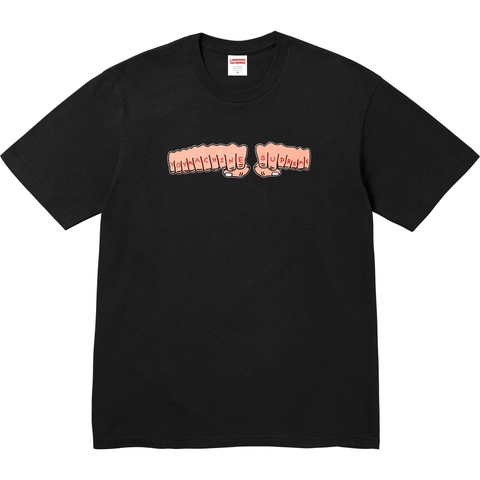 Supreme Supreme/Toy Machine Fist Tee - Black