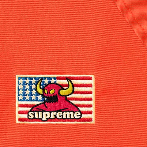 Supreme Supreme/Toy Machine Harrington Jacket - Bright Orange