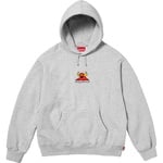 Supreme Supreme Toy Machine Hooded Sweatshirt (SS24) - Heather Grey