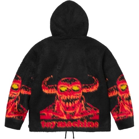 Supreme/Toy Machine Zip Up Hooded Sweater - Supreme