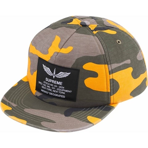 帽子 Supreme Bullet 5 Panel Cap 2004 Supreme Bullet 5 Panel Cap - blue room