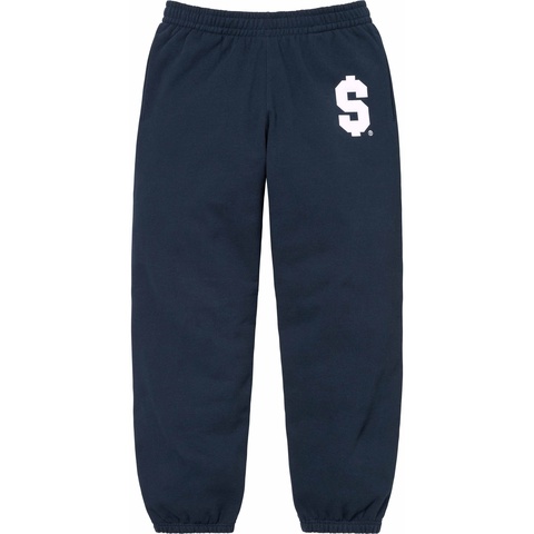 Supreme $ Sweatpant - Navy
