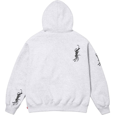 Supreme Tag Hooded Sweatshirt - Ash Grey