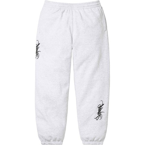 Supreme Tag Sweatpant - Ash Grey