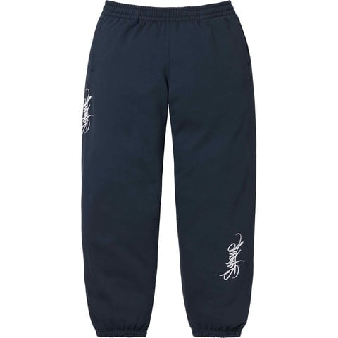 Supreme Tag Sweatpant - Navy