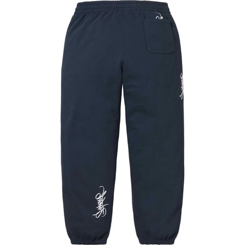 Supreme Tag Sweatpant - Navy