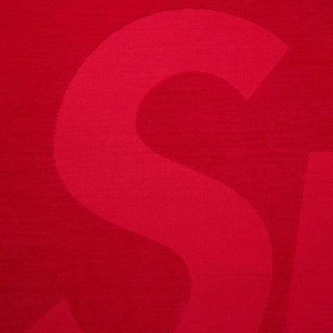 Supreme Tonal Logo Towel - Red