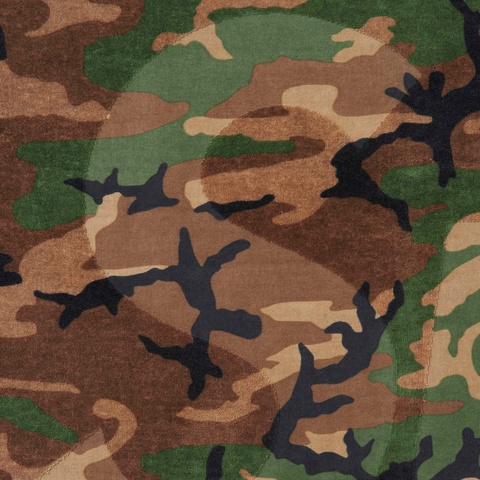 Supreme Tonal Logo Towel - Woodland Camo