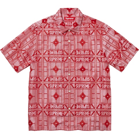 Tray Jacquard S/S Shirt - spring/summer 2024 - Supreme