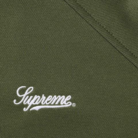 Supreme Tricot Track Jacket - Olive