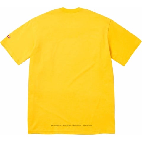 Supreme Tunnel Tee - Yellow