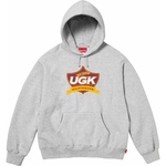 Supreme UGK Hooded Sweatshirt (SS24) - Heather Grey