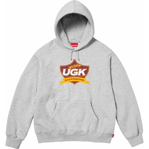 Supreme UGK Hooded Sweatshirt - Heather Grey