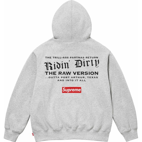 Supreme UGK Hooded Sweatshirt - Heather Grey