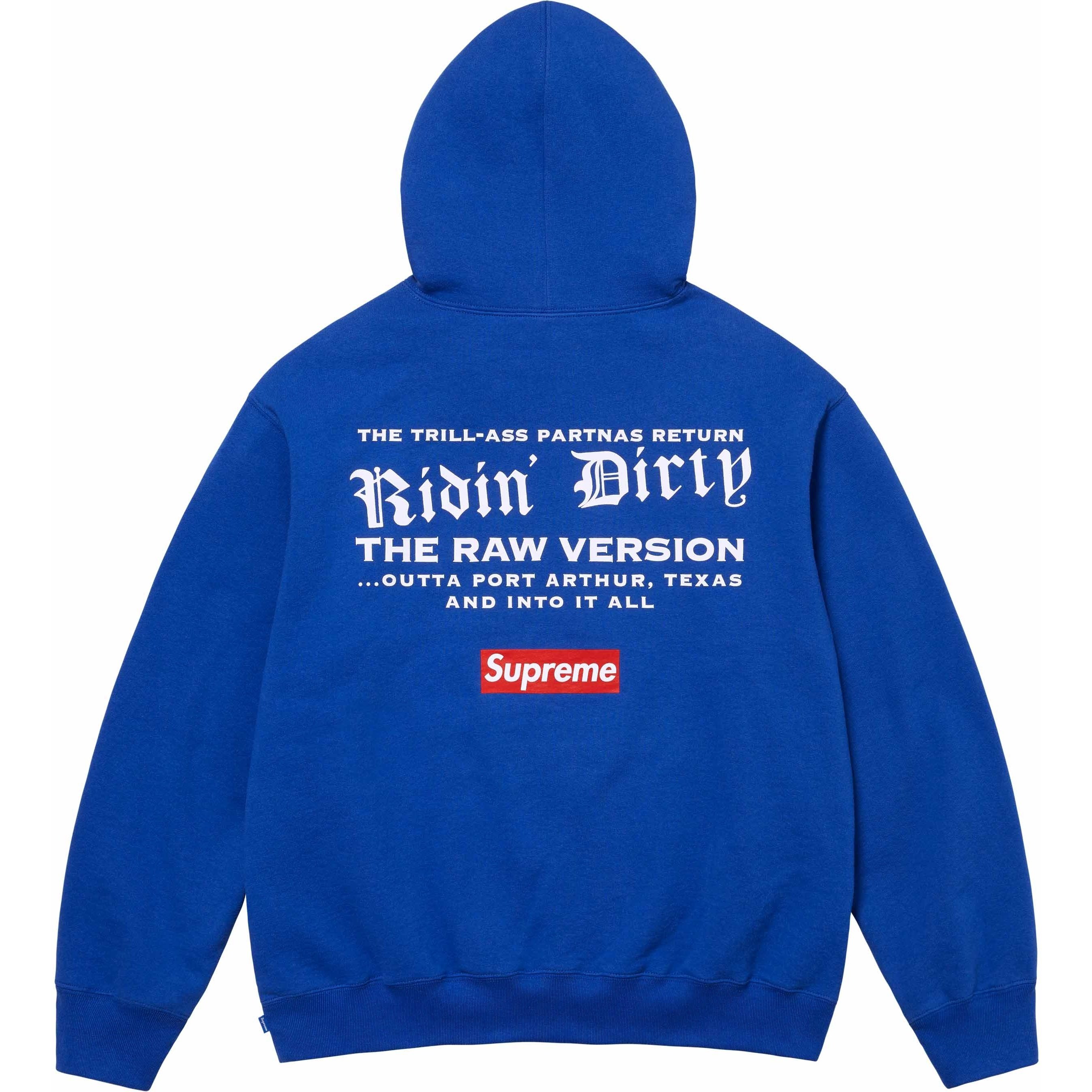 Supreme UGK Hooded Sweatshirt (SS24) - Royal - $178