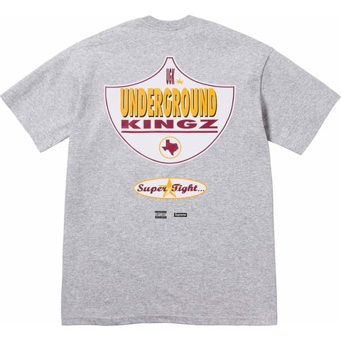 Supreme UGK Super Tight Tee - Heather Grey