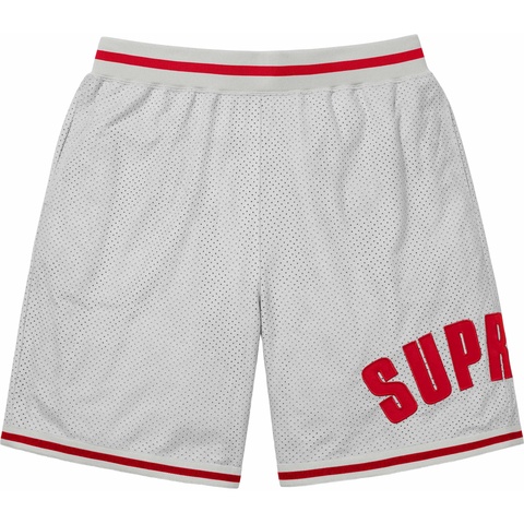 Supreme Ultrasuede Mesh Short - Grey
