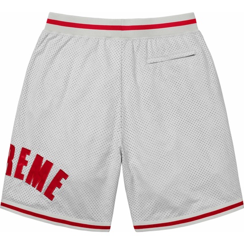Supreme Ultrasuede Mesh Short - Grey