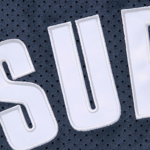 Supreme Ultrasuede Mesh Short - Navy