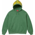 Supreme Warm Up Hooded Sweatshirt (SS24) - Dusty Green
