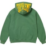 Supreme Warm Up Hooded Sweatshirt (SS24) - Dusty Green