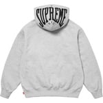 Supreme Warm Up Hooded Sweatshirt (SS24) - Heather Grey