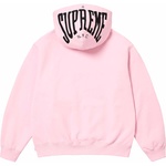 Supreme Warm Up Hooded Sweatshirt (SS24) - Light Pink