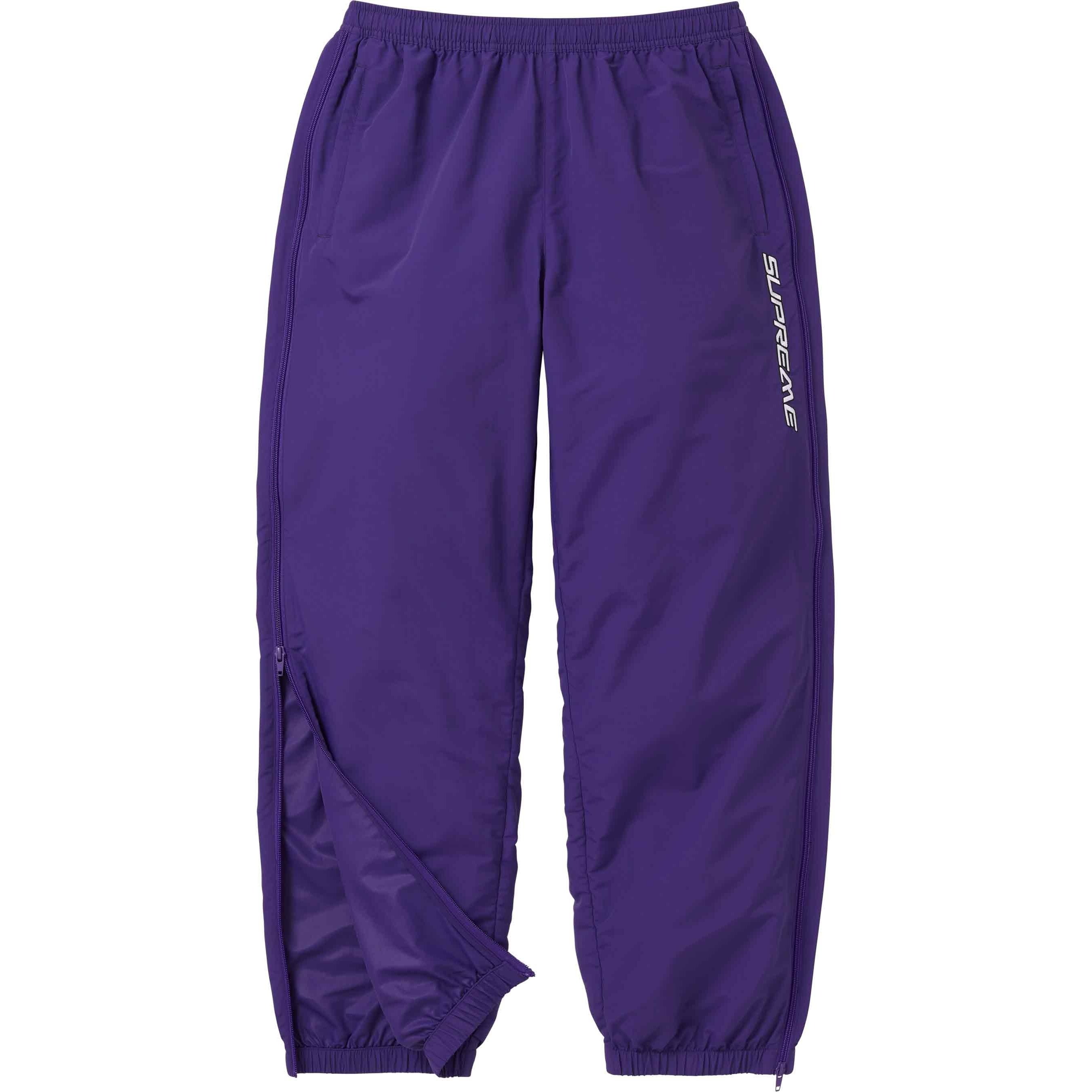 Supreme Warm Up Pant (SS24) - Purple - $138