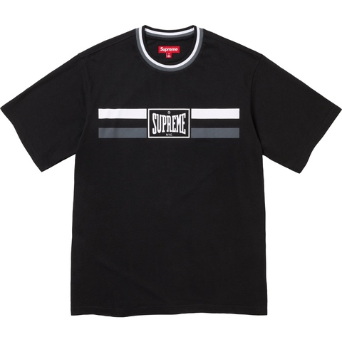 Warm Up Stripe S/S Top - spring/summer 2024 - Supreme
