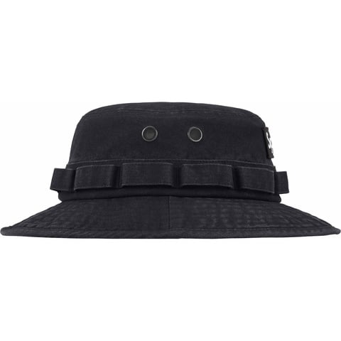 ブラック　supreme Washed Canvas Boonie 2024 Washed Canvas Boonie - spring/summer 2024 - Supreme